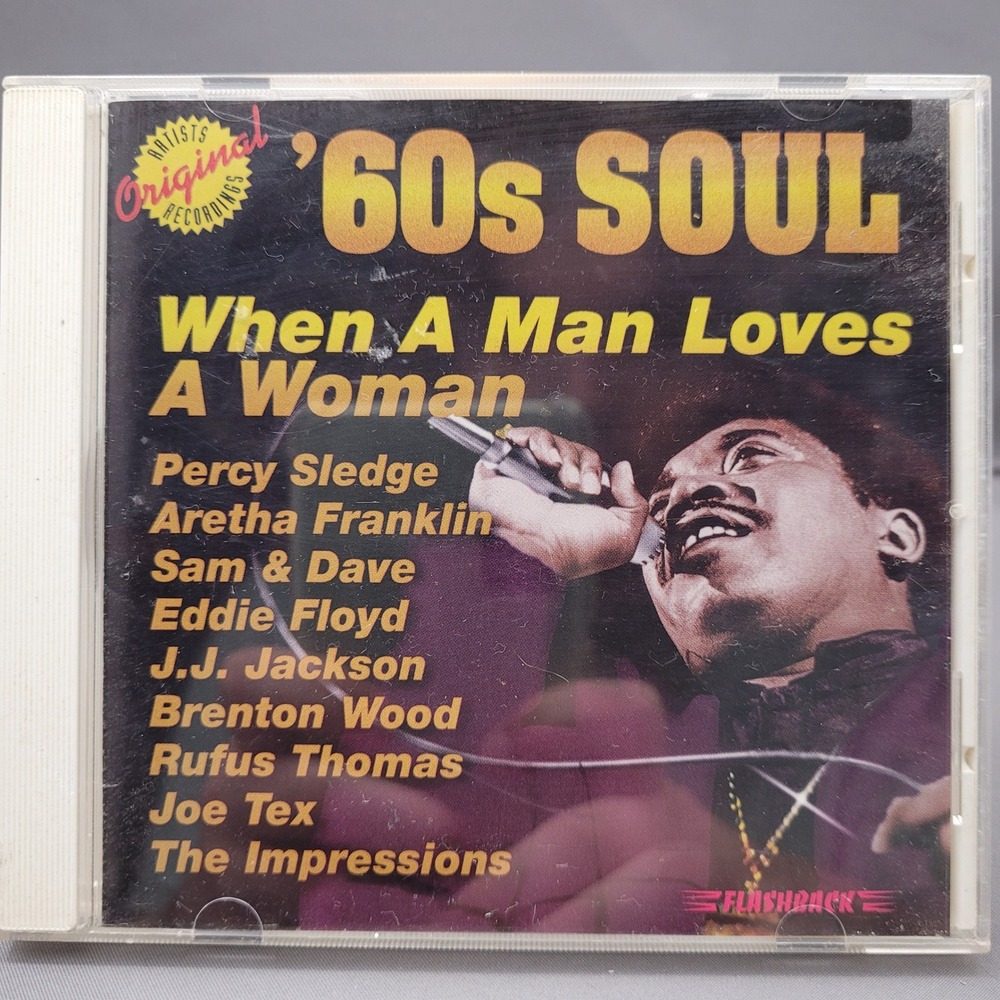 '60s Soul: When A Man Loves A Woman by‎ Various Artists (CD, 1997)